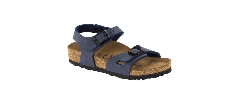 Rio Birkenstock Birkibuc Regular Detske Námornícka Modrá | SK 445PJJ